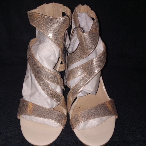 Golf French connection heeled sandals - Picture 3 of 8